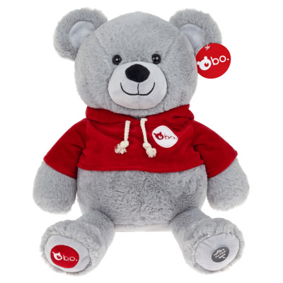 BO. Plī&scaron;a lācis ar runā&scaron;anas funkciju, 46 cm