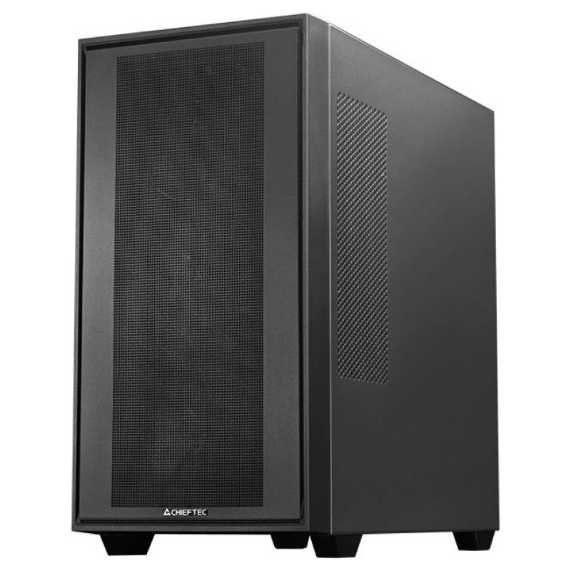 Chieftec Case|CHIEFTEC|Night Hunter|MidiTower|Case product features Transparent panel|Not included|ATX|EATX|MicroATX|MiniITX|Colour Black|GS-03B-BLK-OP