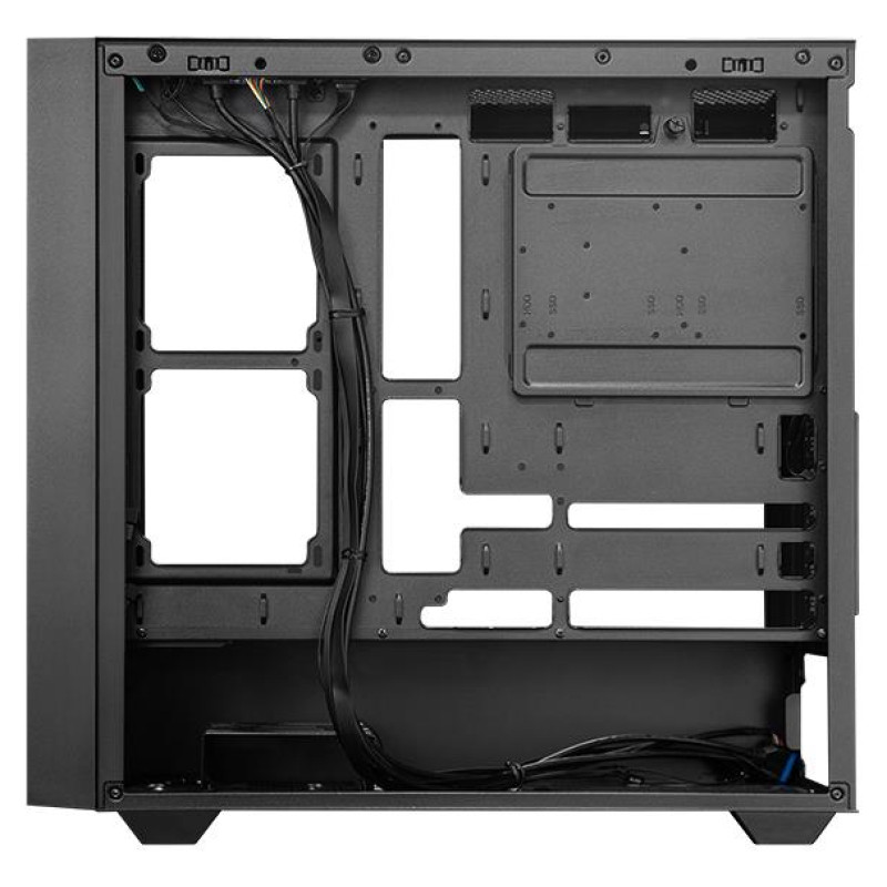 Chieftec Case|CHIEFTEC|Night Hunter|MidiTower|Case product features Transparent panel|Not included|ATX|EATX|MicroATX|MiniITX|Colour Black|GS-03B-BLK-OP