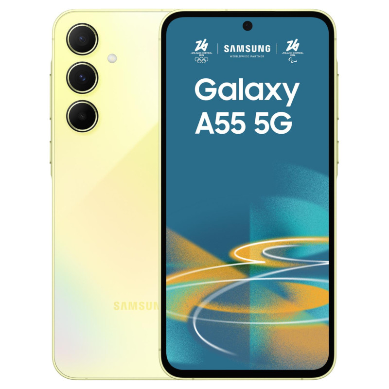 Samsung MOBILE PHONE GALAXY A55 5G/8/128GB LEMON SM-A556B SAMSUNG