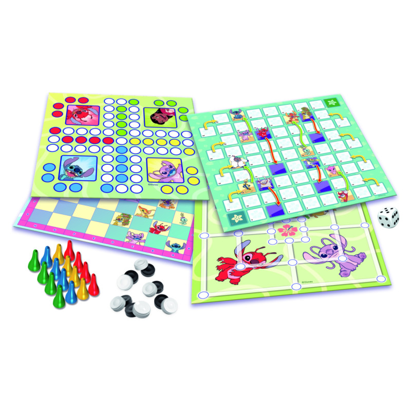 Trefl DISNEY STITCH 15 in 1 Galda spēle
