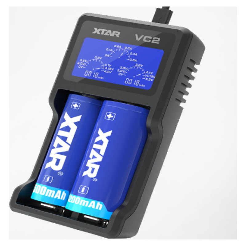 Xtar VC2 LCD Lādētājs