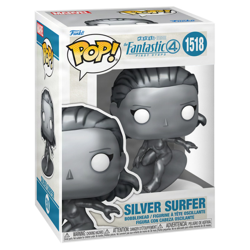 Funko POP! Vinila Figūra: Marvel: The Fantastic Four: First Steps - Silver Surfer