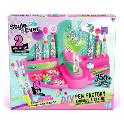Style 4 Ever DIY Pildspalvu dekorē&scaron;anas komplekts &ldquo;Pen Factory&rdquo;
