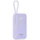 Canyon power bank OnPower 101 built-in cable 10000 mAh PD22.5W Purple