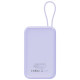 Canyon power bank OnPower 101 built-in cable 10000 mAh PD22.5W Purple