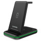 Canyon wireless charger WS-304 15W 3in1 Black