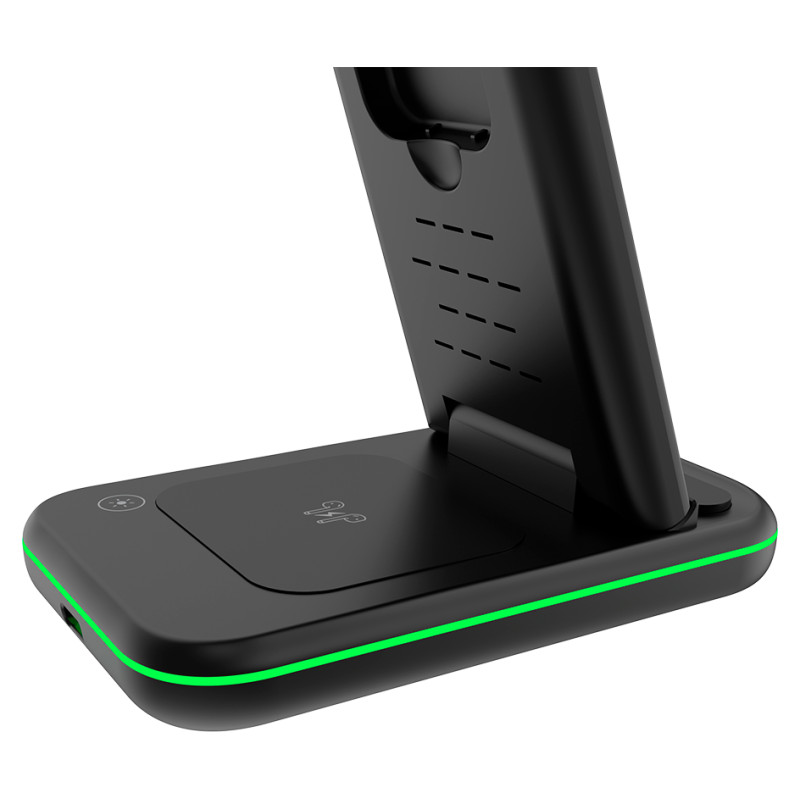 Canyon wireless charger WS-304 15W 3in1 Black