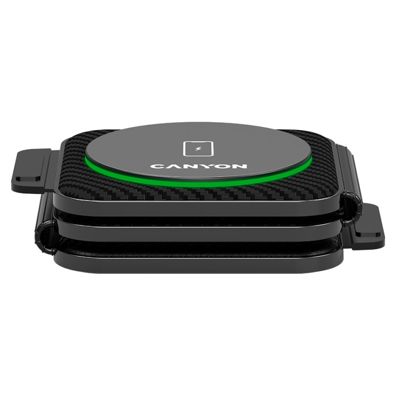 Canyon wireless charger WS-305 15W 3in1 Foldable Black