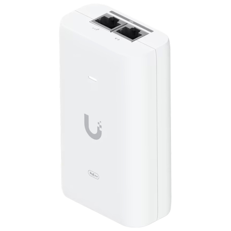 Ubiquiti UniFi UACC-PoE++-10G-EU 10G PoE++ Adapter (60W), can power UniFi PoE++ devices, reduce dependency on PoE switch power, and provide a Multi-Gigabit LAN connection