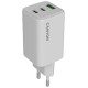 Canyon charger CU65ACC GaN 65W 2xPD 1xQC EU White