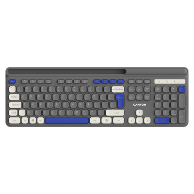 Canyon keyboard HKB-W03 EN AAA Wireless Grey