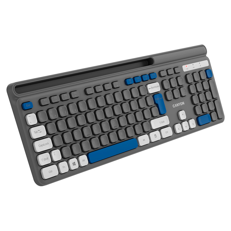 Canyon keyboard HKB-W03 EN AAA Wireless Grey