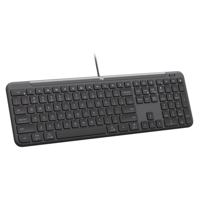 Logitech WIRED KB K620 FOR BUSINESS  - GRAPHITE - PAN - USB  - NORDIC-613 - USB-C K620B