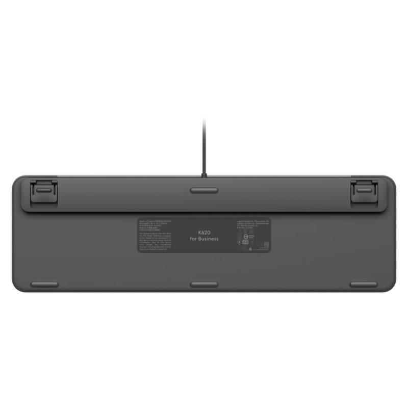 Logitech WIRED KB K620 FOR BUSINESS  - GRAPHITE - PAN - USB  - NORDIC-613 - USB-C K620B