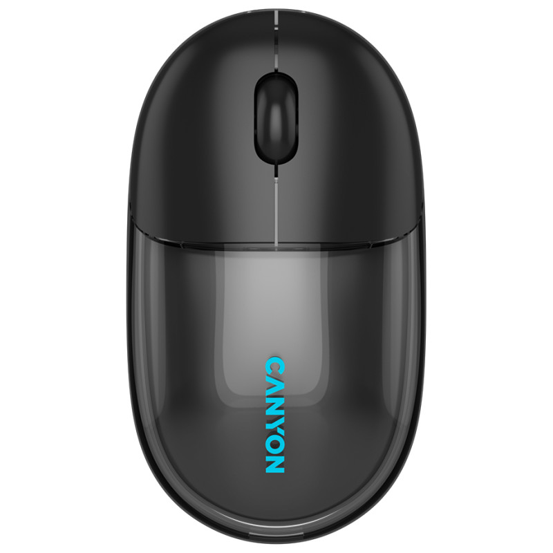 Canyon mouse OnClick 24 BT/ Wireless Transparent/Black