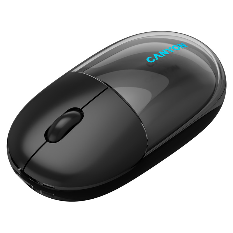 Canyon mouse OnClick 24 BT/ Wireless Transparent/Black