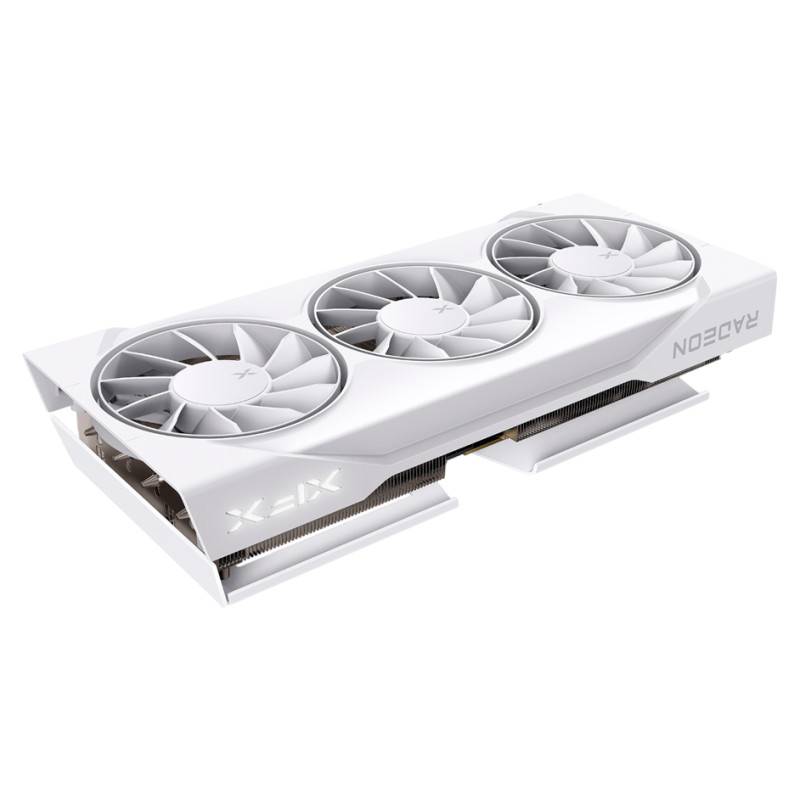 XFX Swift AMD Radeon RX 9060 XT OC White Triple Fan Gaming Edition 16GB GDDR6 128-bit HDMI 2x DP
