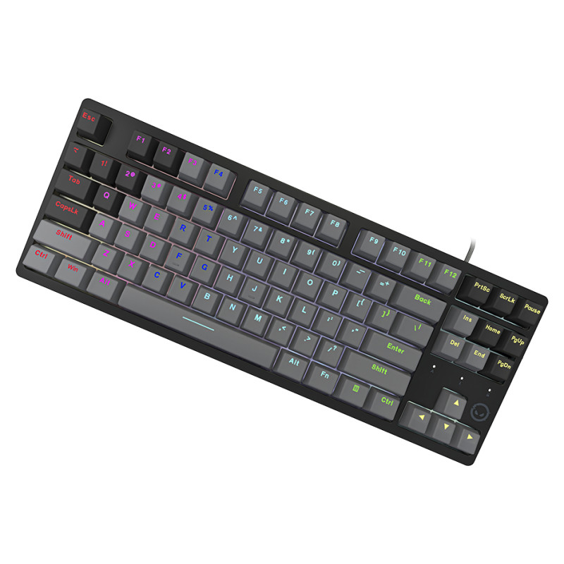 Lorgar Azar 514TKL, Wired RGB mechanical gaming keyboard, black, EN layout