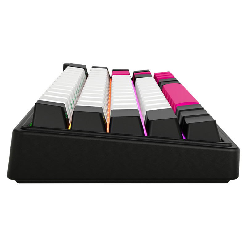 Lorgar KBP70MW, Wireless 65% Mechanical Gaming Keyboard Pro, Black/red, EN layout