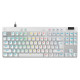 Logitech G PRO X TKL RAPID Gaming Keyboard - WHITE - US INT'L - USB - EMEA28i-935 - LINEAR