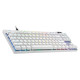 Logitech G PRO X TKL RAPID Gaming Keyboard - WHITE - US INT'L - USB - EMEA28i-935 - LINEAR