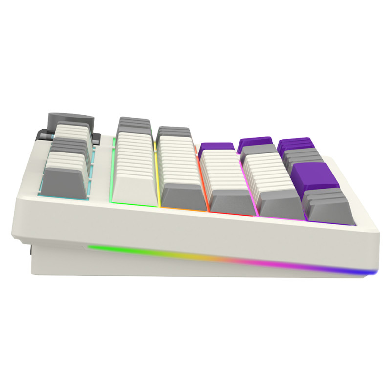 Lorgar KBP70TKLW, Wireless TKL Mechanical Gaming Keyboard Pro, Beige, EN layout