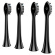 Aeno Sonic Electric Toothbrush, DB4: Black, 9 scenarios, with 3D touch, wireless charging, 46000rpm, 40 days without charging, IPX7