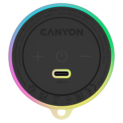 Canyon Magnetic BT speaker OnMove 13 5W Black