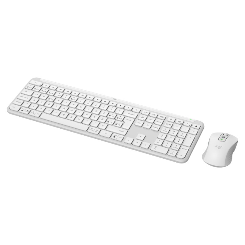 Logitech Signature Slim Combo MK950 - OFF WHITE - US INT'L - 2.4GHZ/BT - INTNL-973