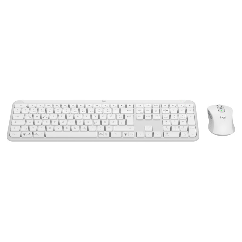 Logitech Signature Slim Combo MK950 - OFF WHITE - US INT'L - 2.4GHZ/BT - INTNL-973