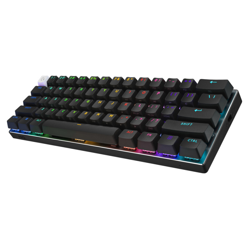 Logitech PRO X 60 LIGHTSPEED Wireless Gaming Keyboard (Tactile) - BLACK - PAN - 2.4GHZ/BT - EMEA28i-935 - TACTILE SWITCH