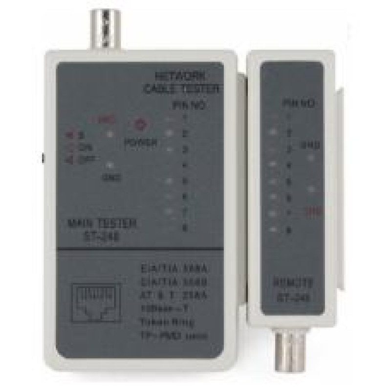 Gembird Cable tester for RJ-45 and RG-58 cables