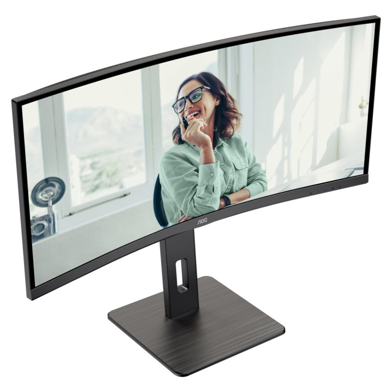 AOC LCD Monitor|AOC|34 "|3440 x 1440 pixels|UltraWide Quad HD|Native aspect ratio 21:9|LED|Curved|CU34P3CV