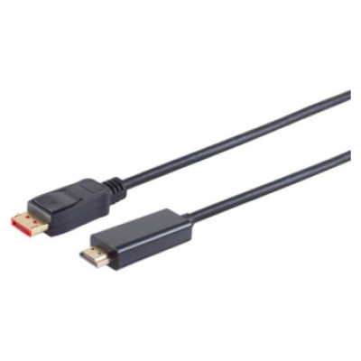 Brackton Kabelis Brackton DisplayPort v1.4 - HDMI v2.0 4K 60Hz 5m