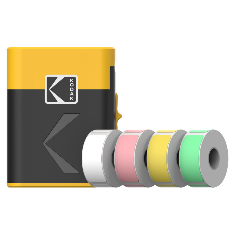 Kodak M50 Label Era Instant Label Printer Cartridge Bundle ( + 13 Rolls) Yellow