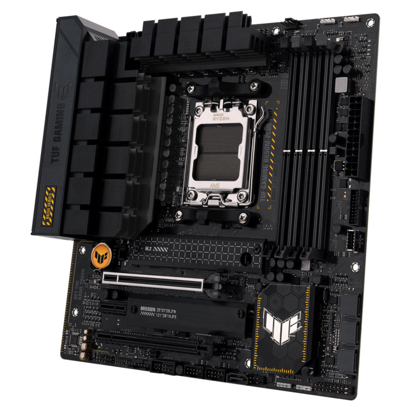 Asus Mainboard|ASUS|AMD B650|SAM5|MicroATX|Memory DDR5|Memory slots 4|1xPCI-Express 4.0 1x|1xPCI-Express 4.0 16x|2xM.2|1xHDMI|1xDisplayPort|4xUSB 2.0|3xUSB 3.2|1xUSB-C|1xRJ45|5xAudio port|TUFGAMB650M-PLUSWIFI
