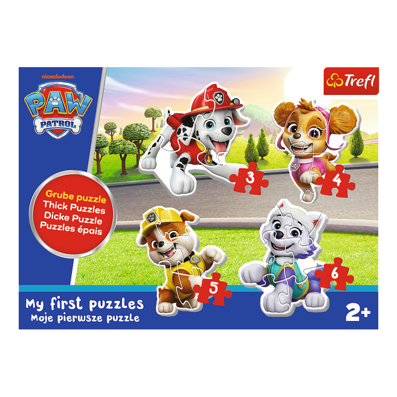 Trefl PAW PATROL Puzle mazuļiem Paw Patrol