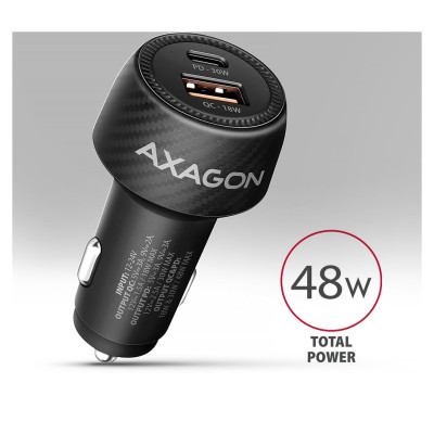 Axagon MOBILE CHARGER CAR USB 2PORT/48W PWC-PQ48 AXAGON