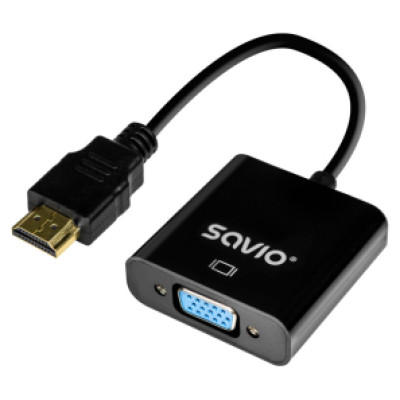 Savio HDMI Male - VGA Female