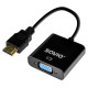 Savio HDMI Male - VGA Female