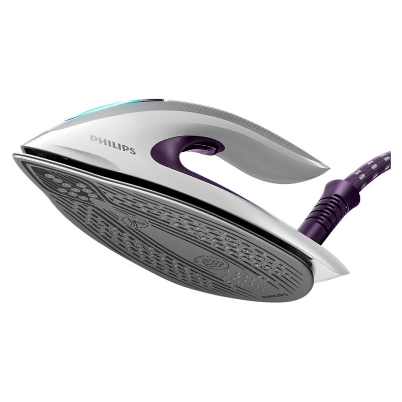 Philips OptimalTEMP gludinā&scaron;anas sistēma, 2700W (lillā) - GC9660/30