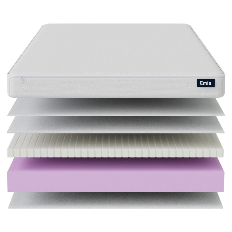 Emis Bērnu matracis "Lulu" 60x120x11 / Emis Denim Mosaic