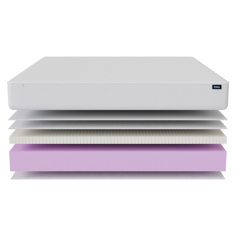 Emis Matracis "Dr. Mertens" 140x200x20 / Emis Denim Cube / Vidēji stingrs