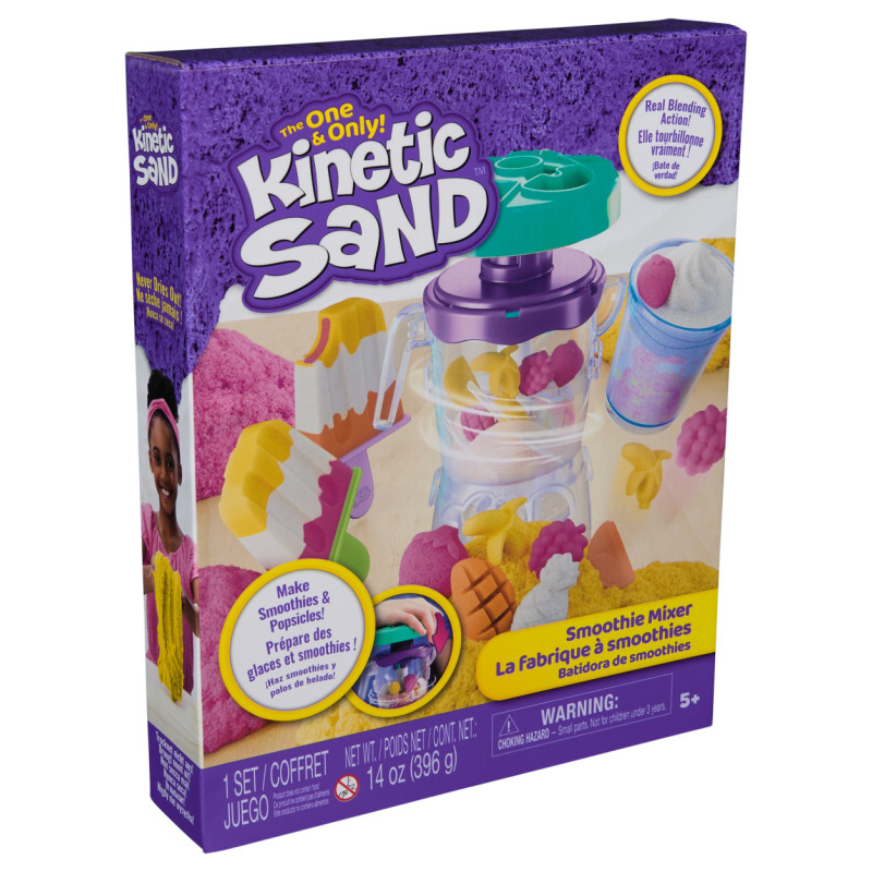 Kinetic Sand Rotaļu komplekts Smūtiju mikseris