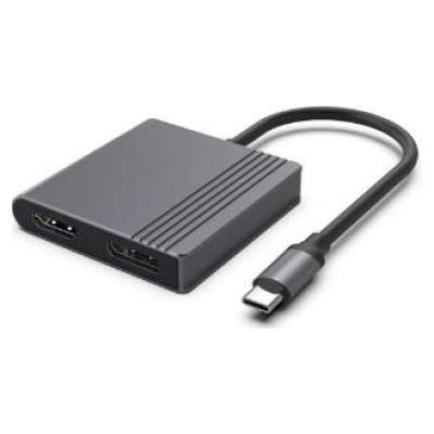 Gembird I/O ADAPTER USB-C TO HDMI/DP/A-CM-HDMIFDPF-01 GEMBIRD