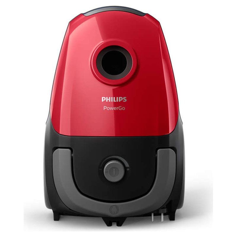 Philips PowerGo putekļsūcējs ar maisiņu, 900 W (sarkans) - FC8243/09