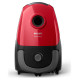 Philips PowerGo putekļsūcējs ar maisiņu, 900 W (sarkans) - FC8243/09