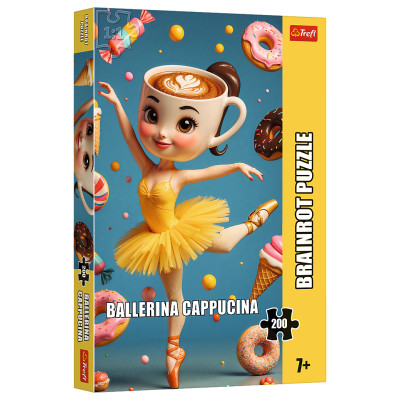 Trefl BRAINROT Puzle Ballerina Cappucina, 200 gab.
