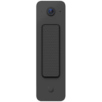 Ubiquiti Doorbell Lite - Compact PoE video doorbell with two-way audio and versatile mounting options, black.